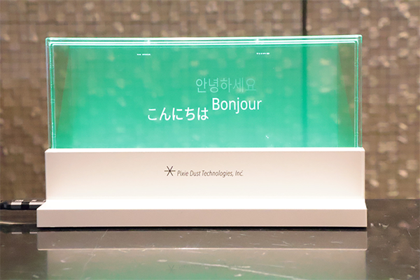 VUEVO Display (ビューボ ディスプレイ) | 透明ディスプレイ